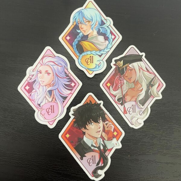 AITSF and AINI Character Stickers